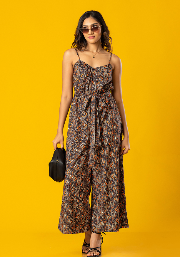 NESSA STRAPPY JUMPSUIT